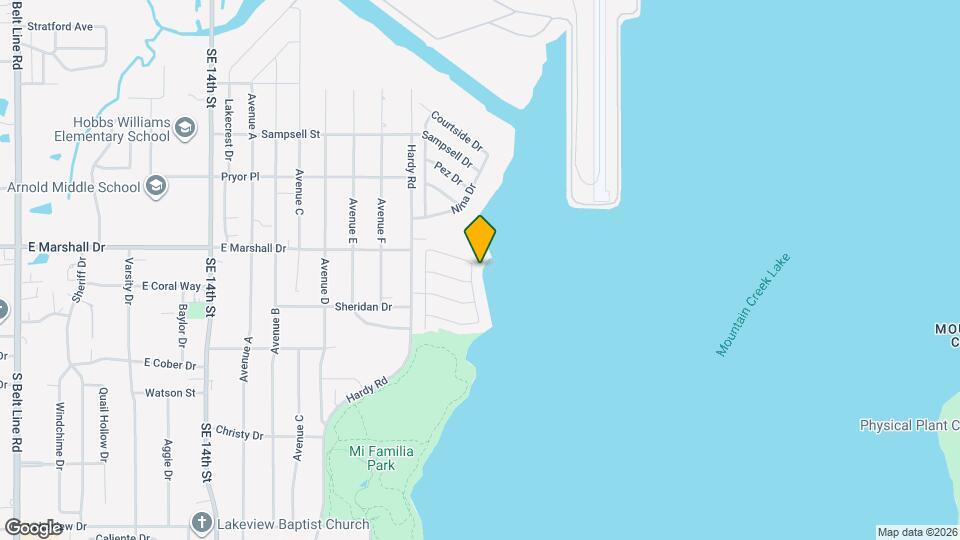 1810 Bayfront Dr Map and Location Details