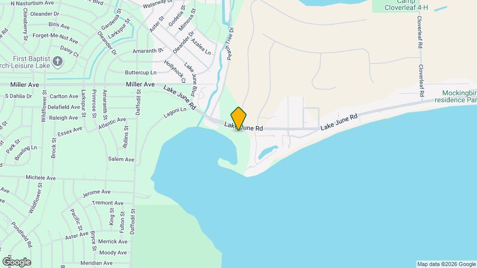 1026 Lake June Rd Map and Location Details