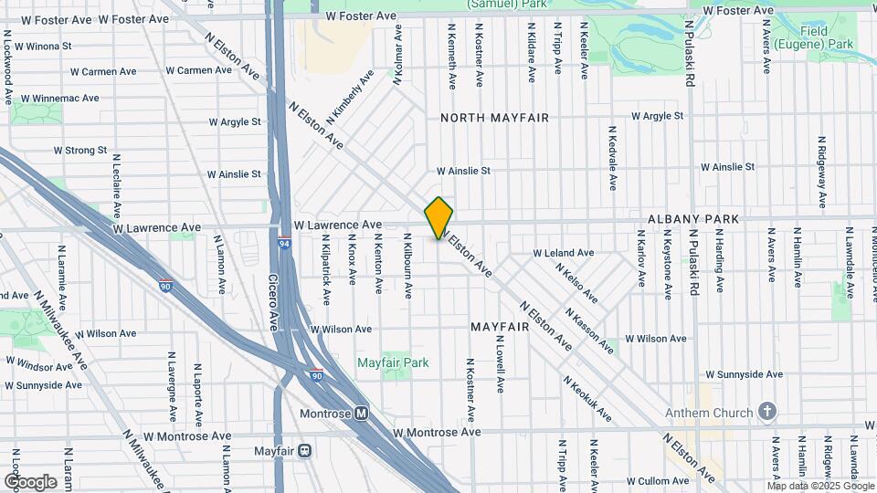 4745 N Kenneth Ave Map and Location Details