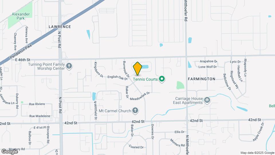 9624 Pepperidge Dr Mapa y Detalles de la Ubicación