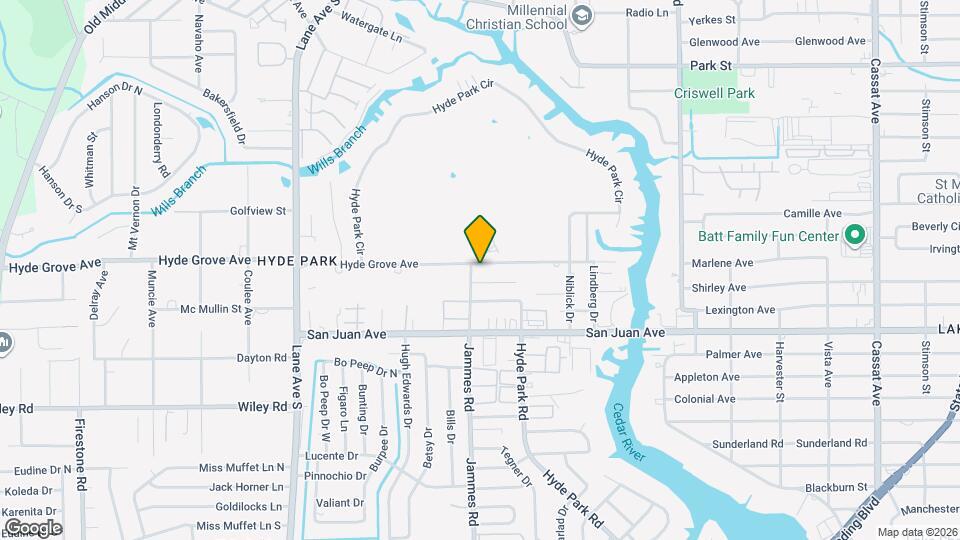 6348 Hyde Grove Ave Map and Location Details