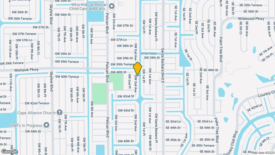 4011 SW 2nd Ave Map and Location Details
