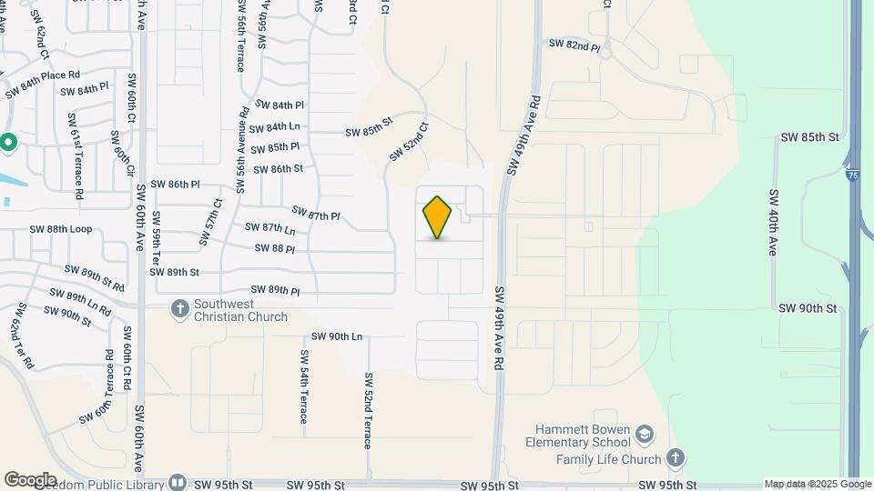 5070 SW 88th St Map and Location Details