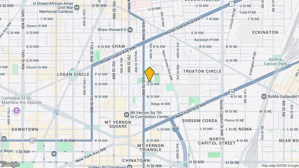 503 O St NW Map and Location Details