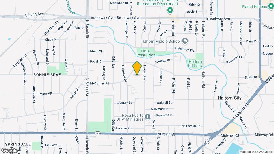 4315 Jerry Ln Map and Location Details