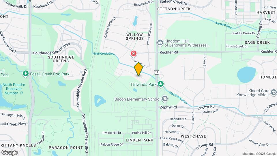 1909 Floating Leaf Dr Map and Location Details