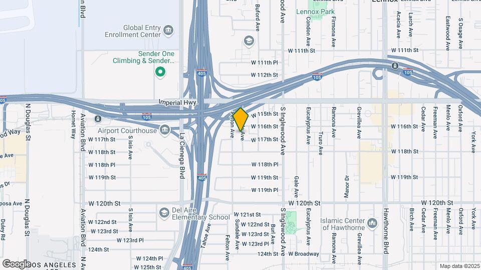 11619 Sundale Ave Mapa y Detalles de la Ubicación