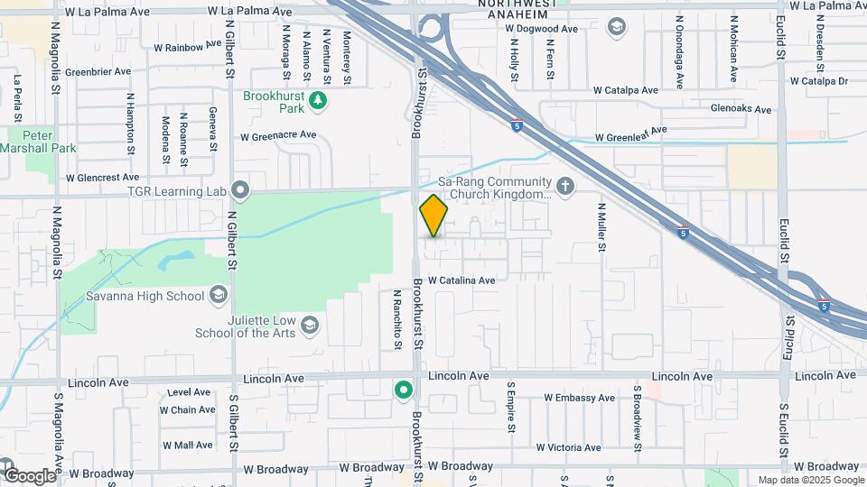 2172 W Alameda Ave Mapa y Detalles de la Ubicación