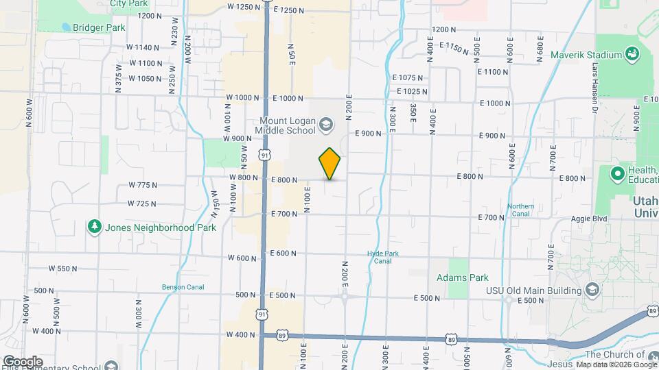 160 E 800 N, Unit Unit 1 Map and Location Details