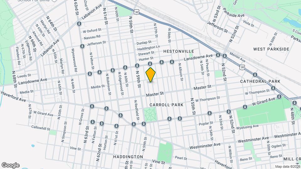 1446 N 58th St Map and Location Details