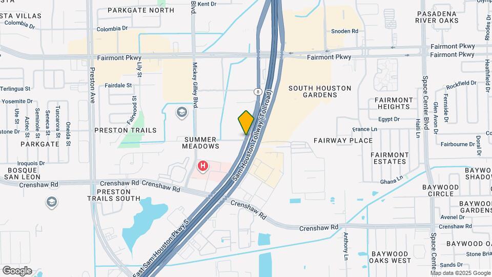 4348 East Sam Houston Pkwy S Map and Location Details