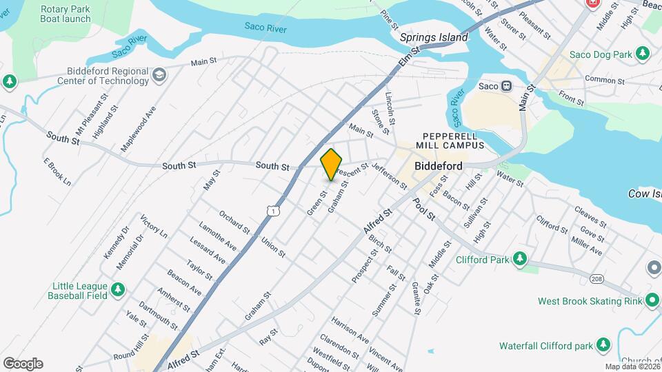 39 Green St, Unit 101 Map and Location Details