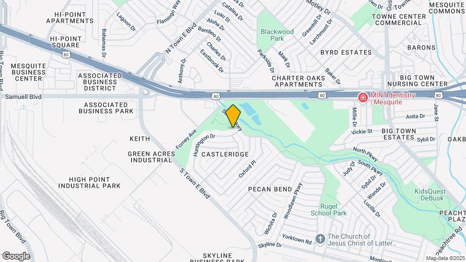 1705 Huntington Dr Map and Location Details