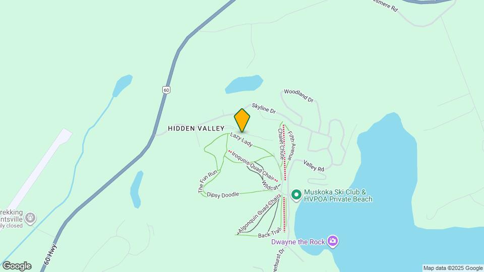 1591 Hidden Valley Rd Map and Location Details