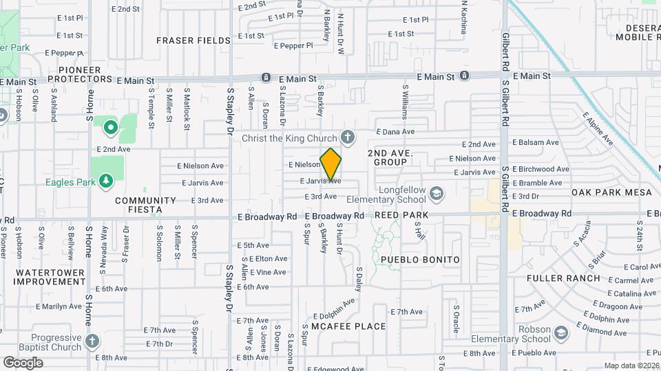 1465 E Jarvis Ave Mapa y Detalles de la Ubicación