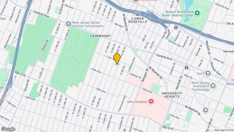 101-103 S 7th St Map and Location Details