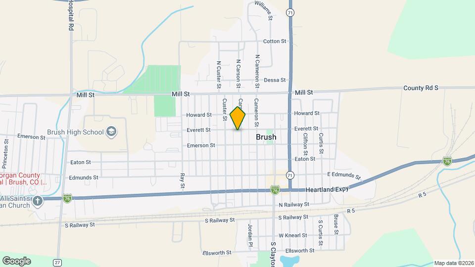 518 Carson St Map and Location Details