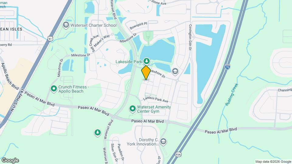 6305 Shore Vista Pl Map and Location Details