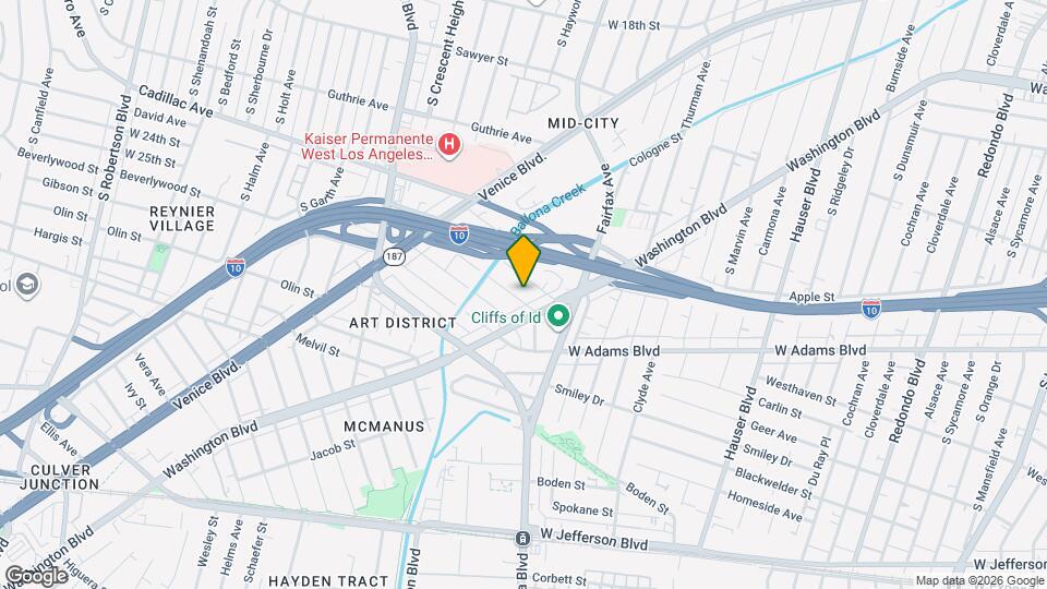 5819 Ernest Ave Map and Location Details
