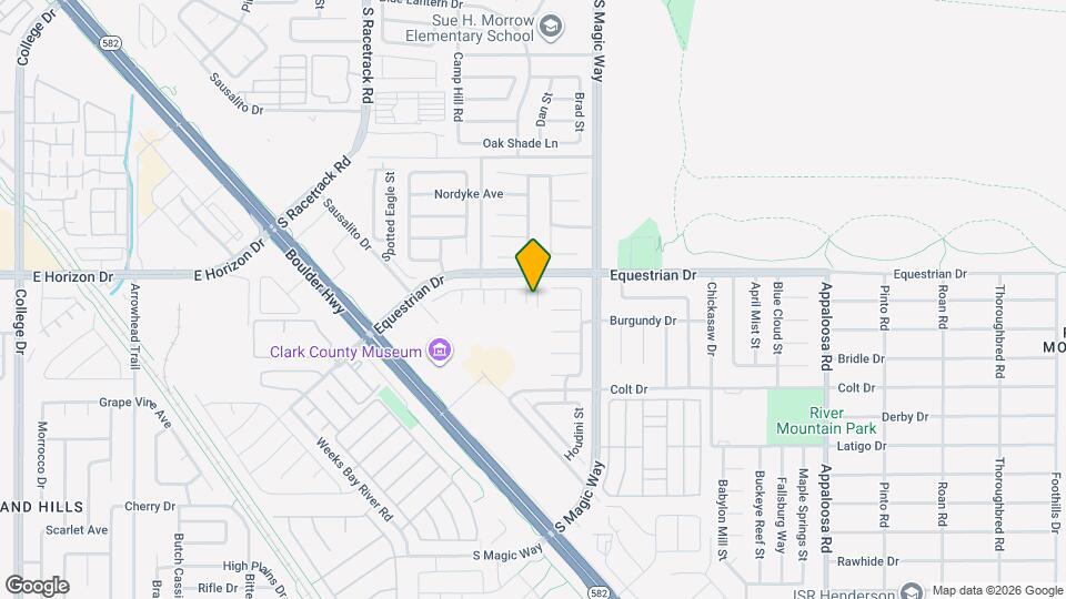 1820 Pendleton Ridge St Map and Location Details