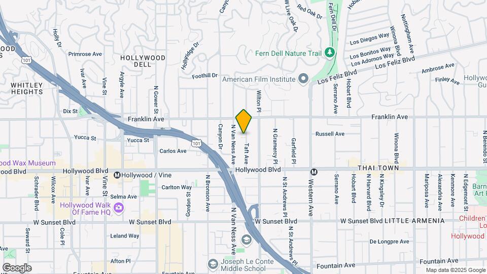 1817 Taft Ave Map and Location Details