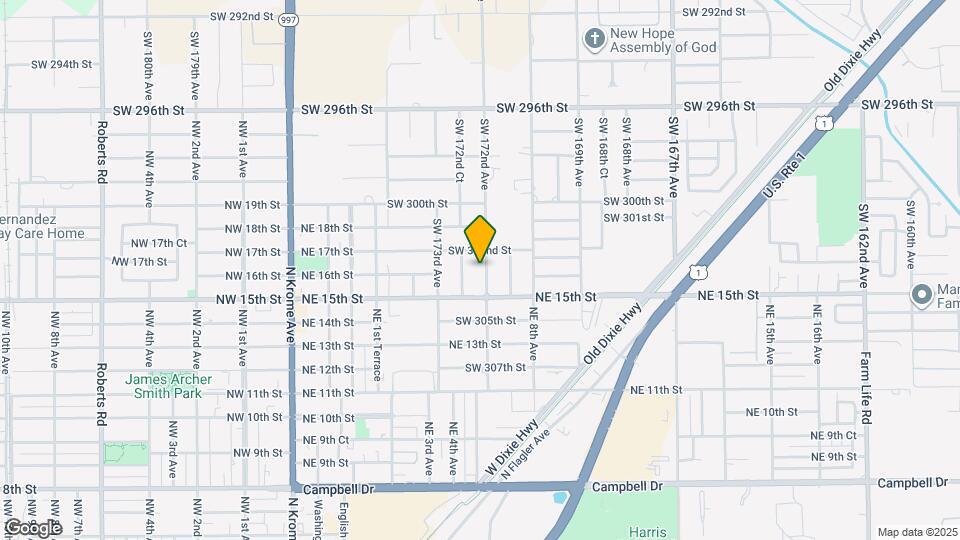 30232 SW 172nd Ave Map and Location Details