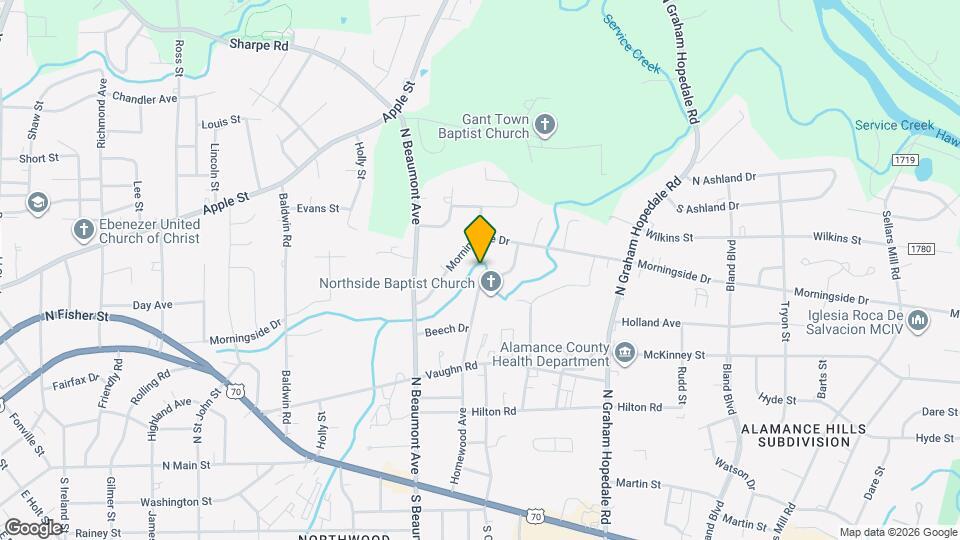 532 Homewood Ave Mapa y Detalles de la Ubicación