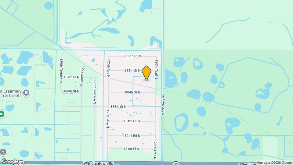 12151 Old Indiantown Rd Map and Location Details