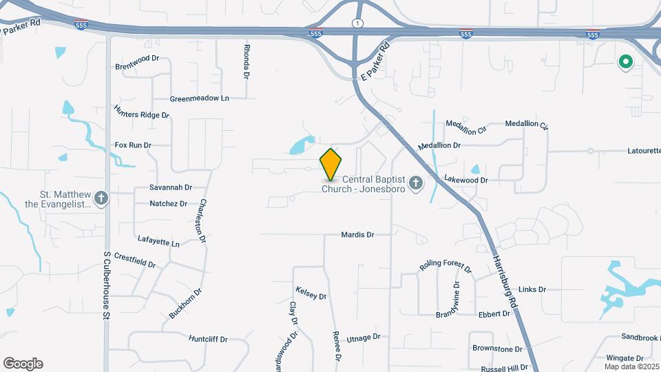 606 Shadow Ridge Dr Map and Location Details