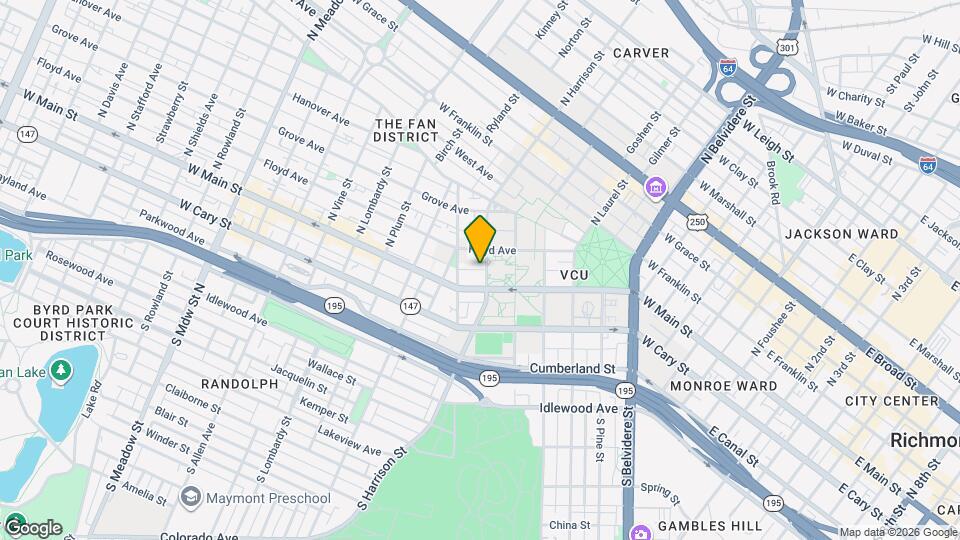 14 N Harrison St, Unit 14 N. Harrison Street Map and Location Details