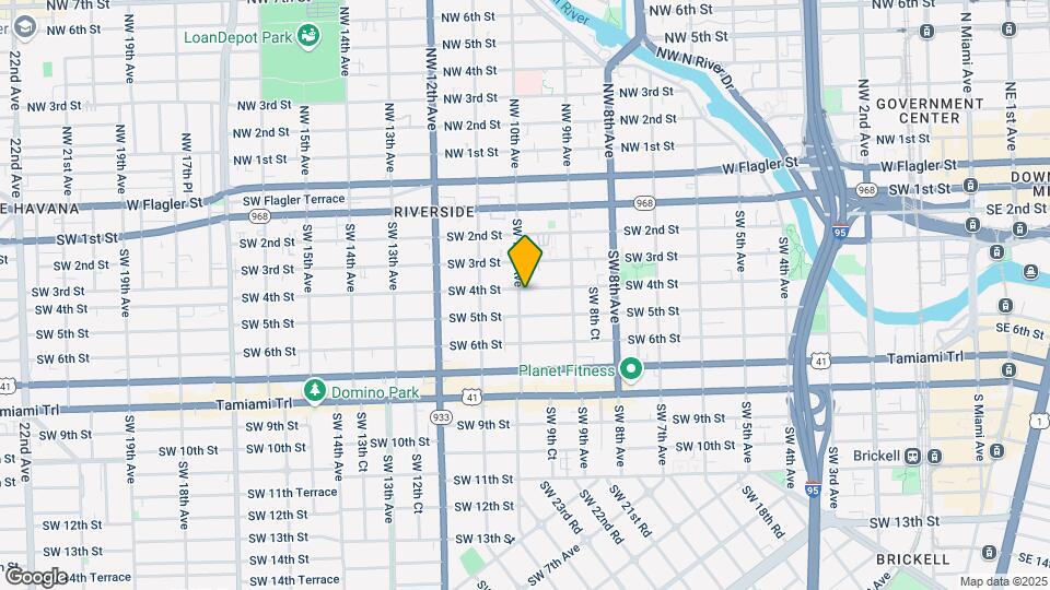 990 SW 4th St Map and Location Details