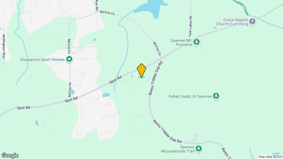 2719 Bettis Tribble Gap Rd Map and Location Details