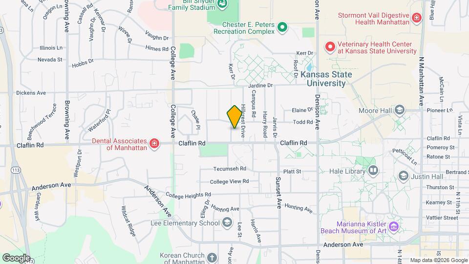 1412 Hartford Rd Map and Location Details