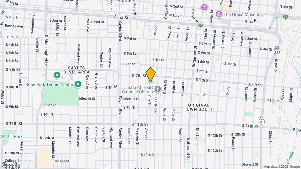 757 Vine St Map and Location Details