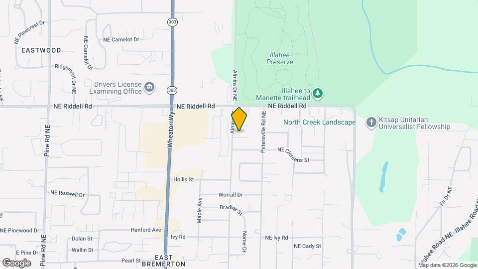 1506 Almira Ct Map and Location Details