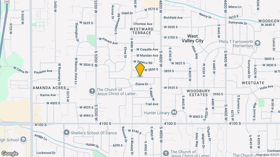 4933 Kathleen Ave Map and Location Details