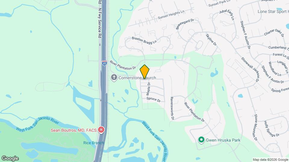 592 Mosswood Dr Map and Location Details