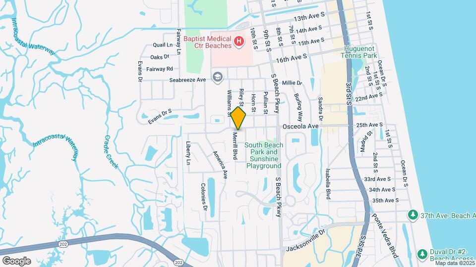 2567 Merrill Blvd Map and Location Details