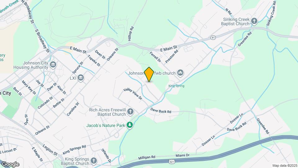 1503 Stoneybrook Dr Map and Location Details