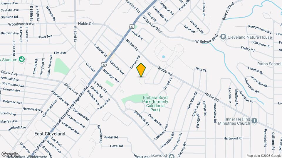 15959 Nelacrest Rd Map and Location Details