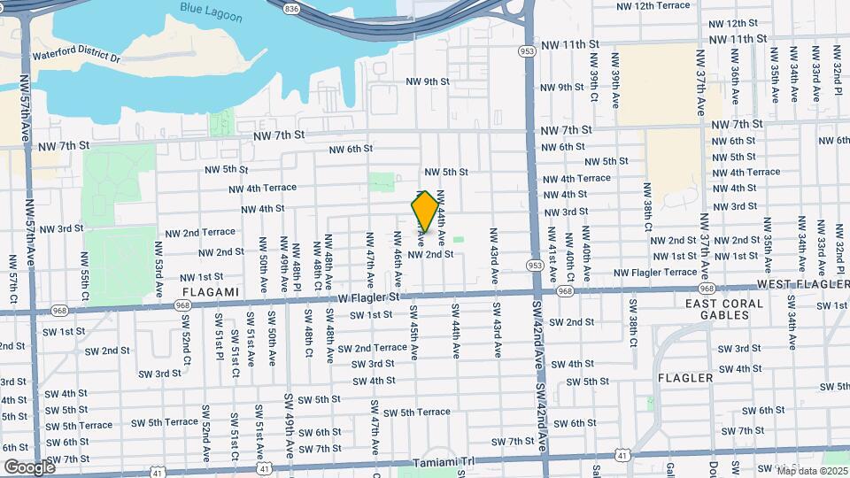 233 NW 45th Ave Map and Location Details