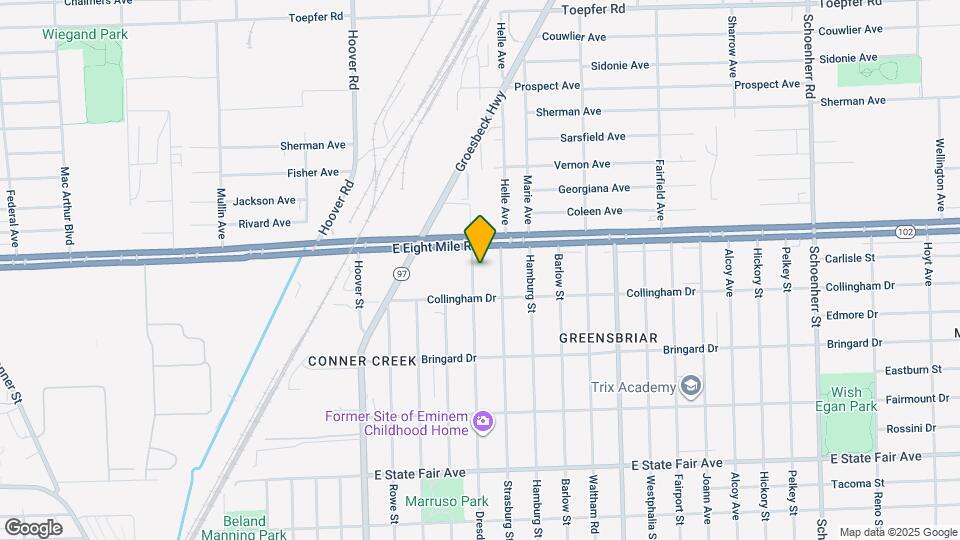 20560 Dresden St Map and Location Details