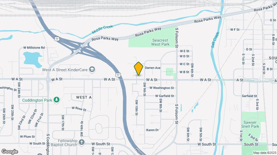 1350 SW 10th St Map and Location Details
