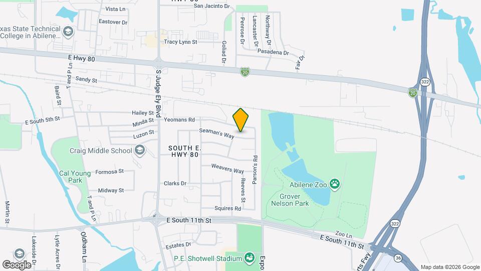 1518 Seaman's Way Map and Location Details