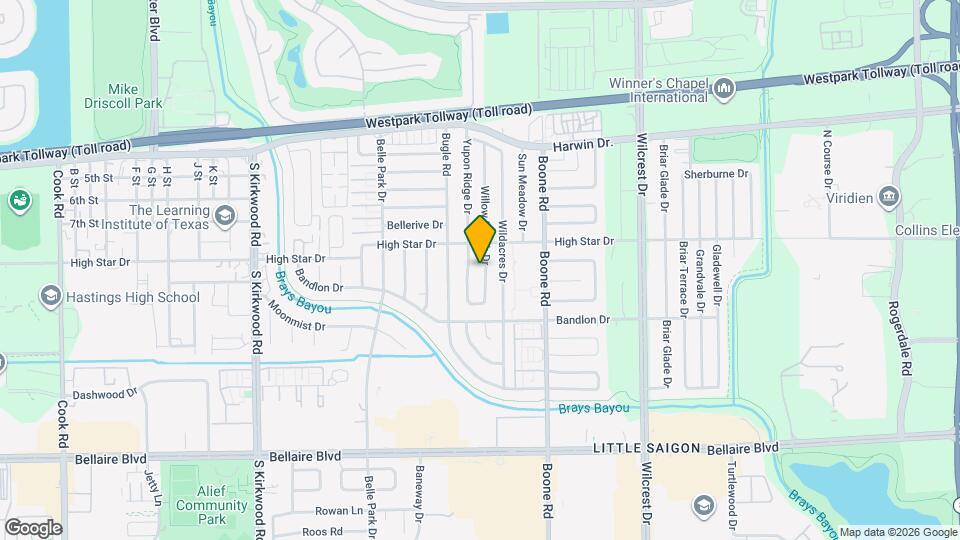 4330 Willow Beach Dr Map and Location Details