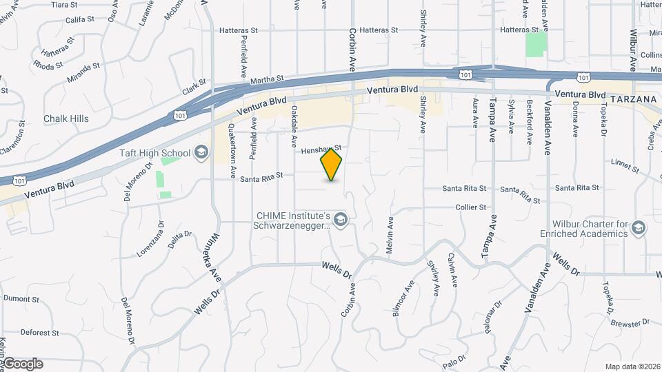 19803 Linnet St Map and Location Details