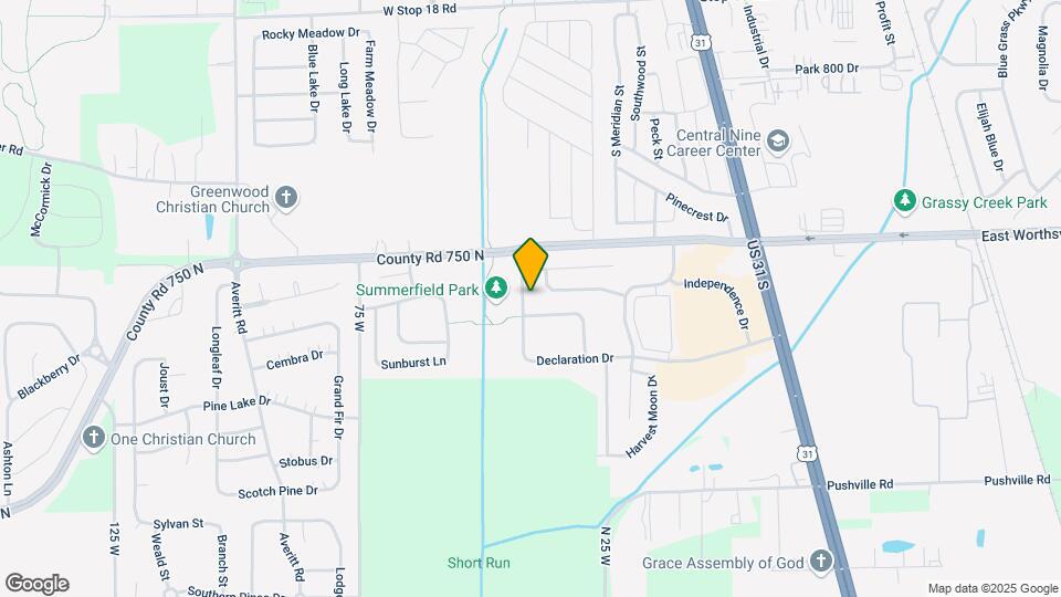 2155 Summer Breeze Way Map and Location Details