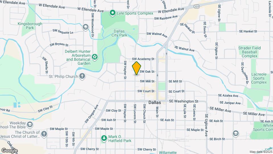 756 SW Levens St Map and Location Details