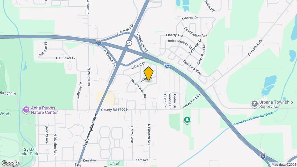 1304 Christopher Cir Map and Location Details