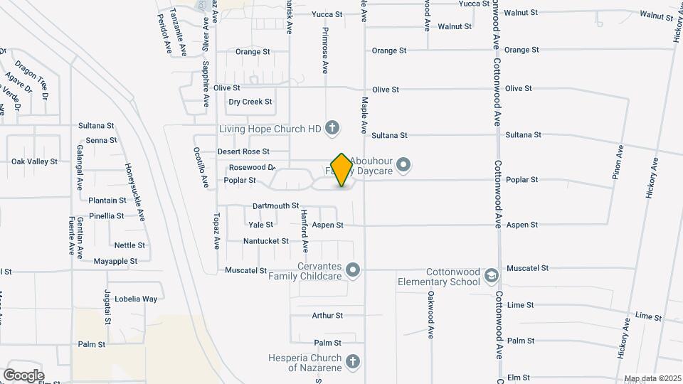 14437 Birchwood Dr Map and Location Details